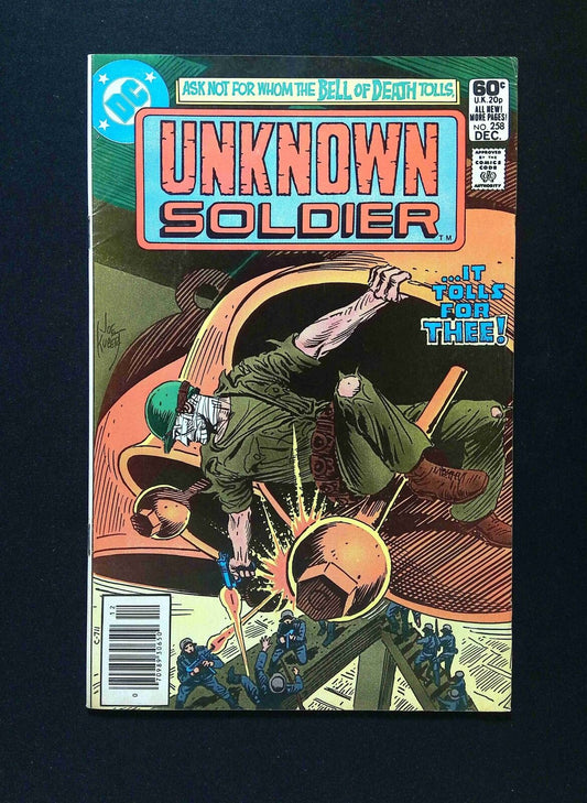 Unknown Soldier #258  DC Comics 1981 FN+ NEWSSTAND