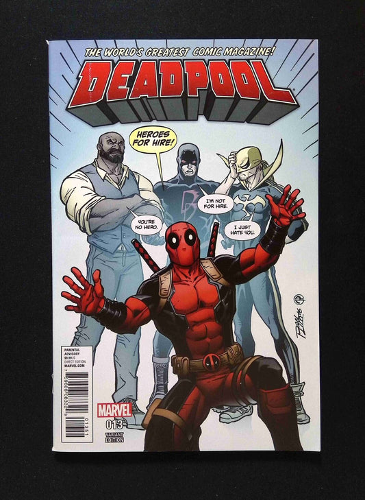 Deadpool  #13C (4TH SERIES) MARVEL Comics 2016 VF+