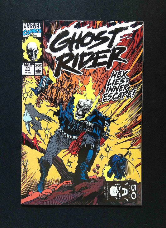 Ghost Rider #11 (2ND SERIES) MARVEL Comics 1991 VF/NM