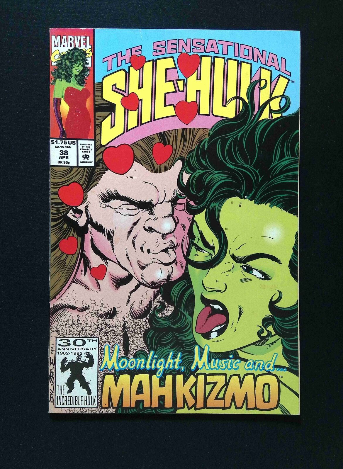 Sensational She'Hulk #38  MARVEL Comics 1992 VF-