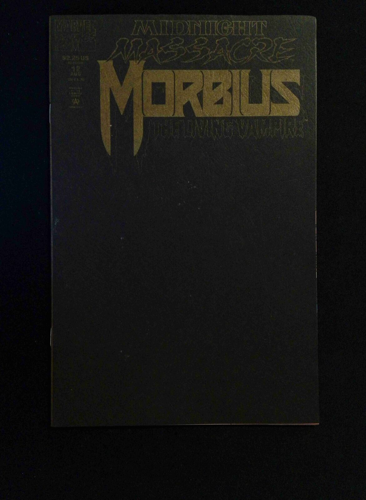 Morbius the Living Vampire #12  MARVEL Comics 1993 VF/NM