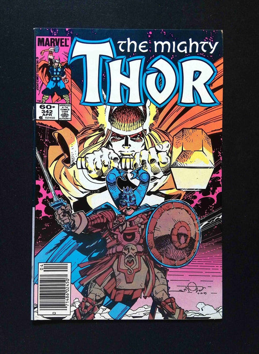 Thor #342  Marvel Comics 1984 VF+ NEWSSTAND