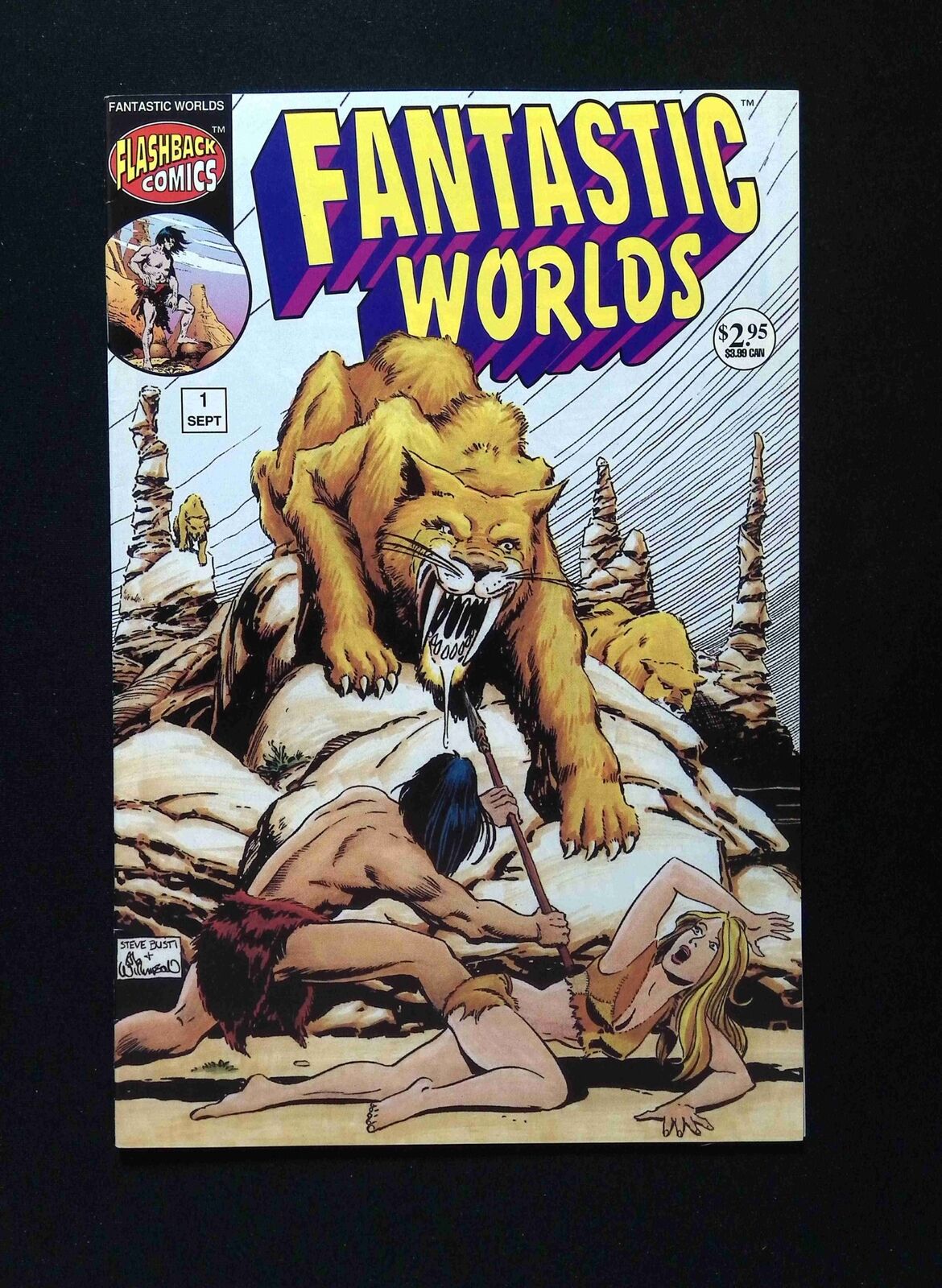 Fantastic Worlds #1  Flashback Comics 1995 VF+