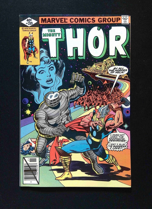 Thor #289  Marvel Comics 1979 VF+ NEWSSTAND WHITMAN VARIANT