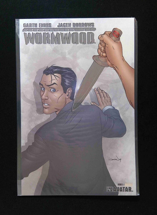 Chronicles of Wormwood #5  Avatar 2007 NM-  Platinum Foil Polybagged With CoA