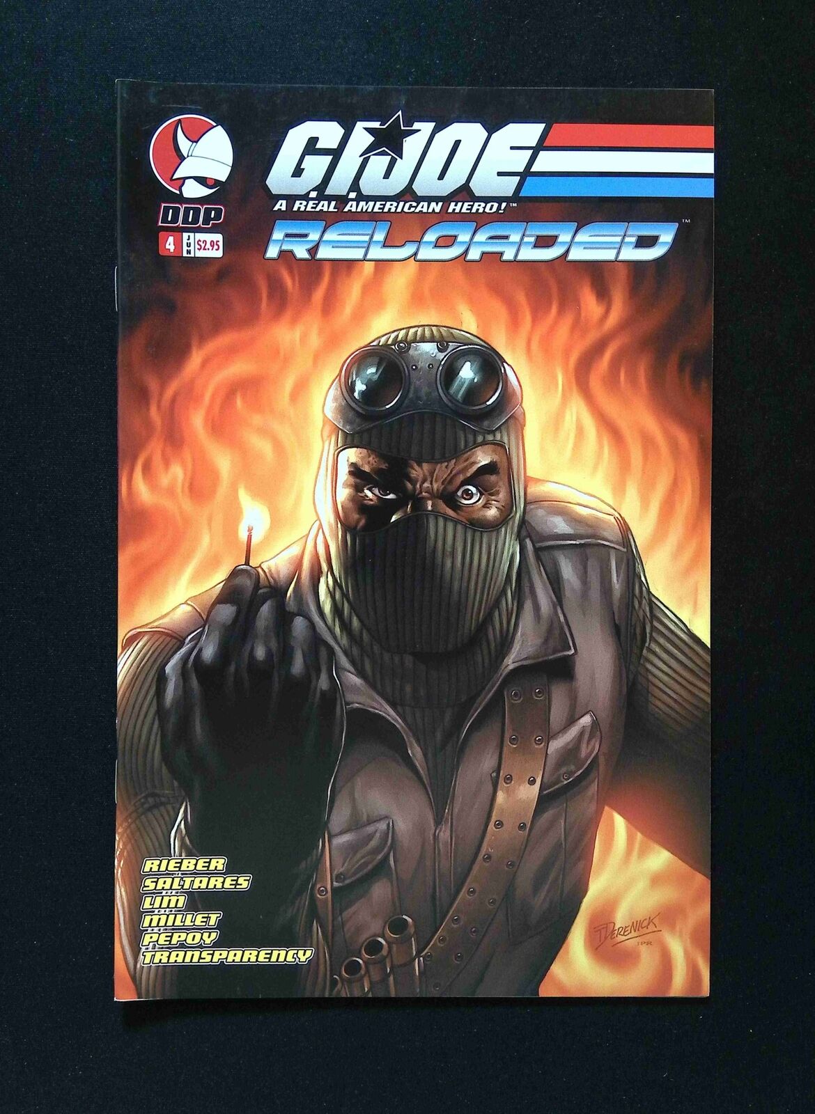 GI Joe Reloaded #4  Devil's Due Comics 2004 NM