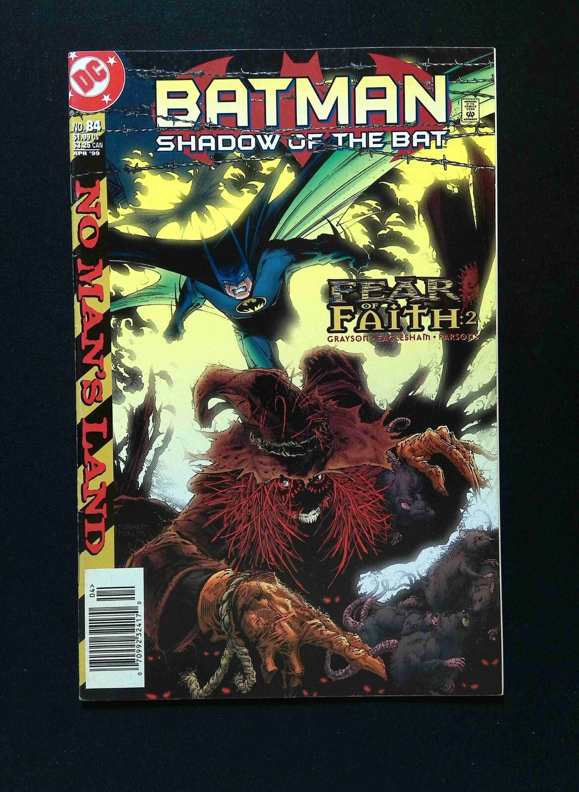 Batman Shadow Of The Bat #84  DC Comics 1999 VF- NEWSSTAND