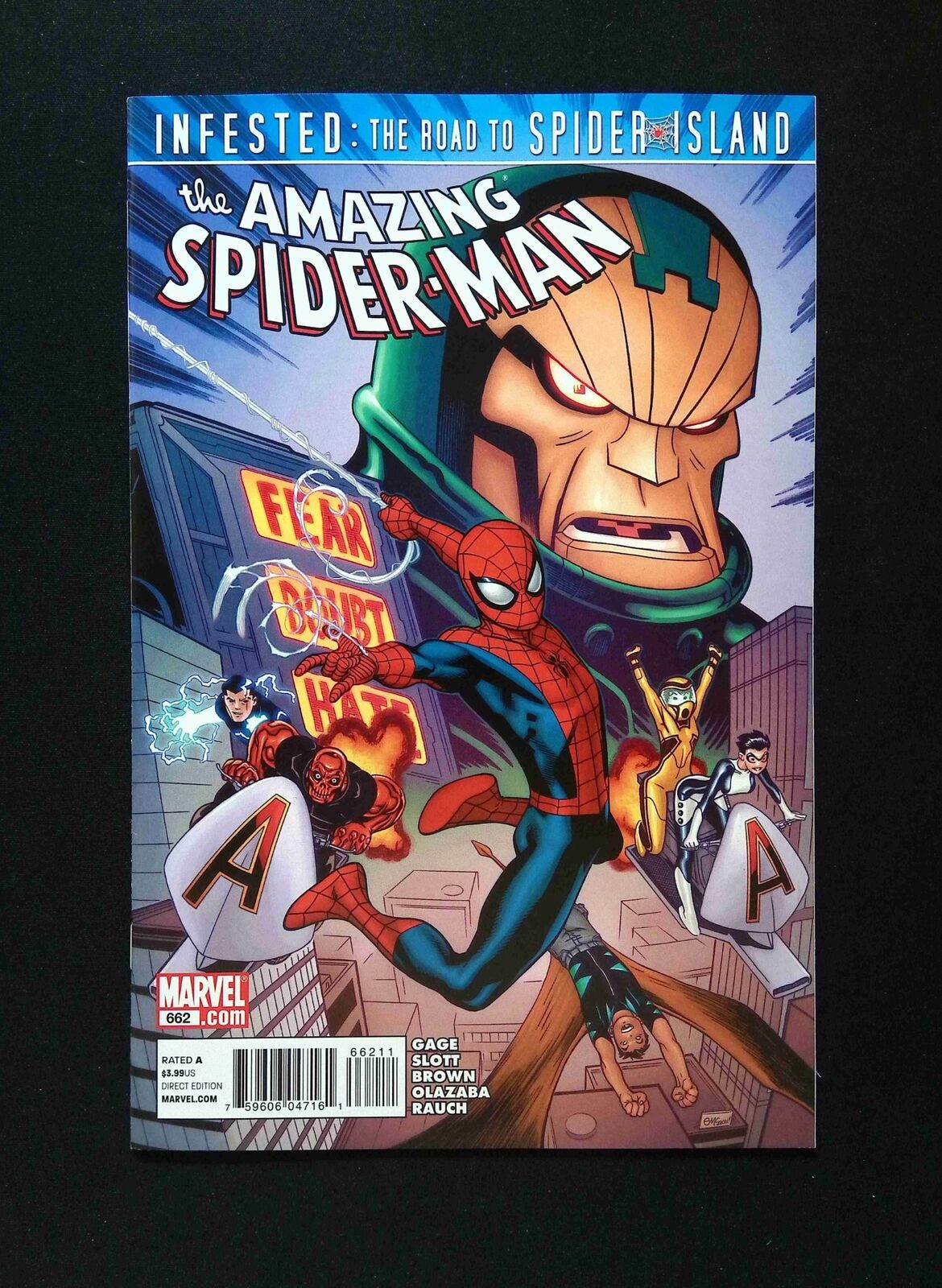 Amazing Spider-Man #662  Marvel Comics 2011 VF/NM