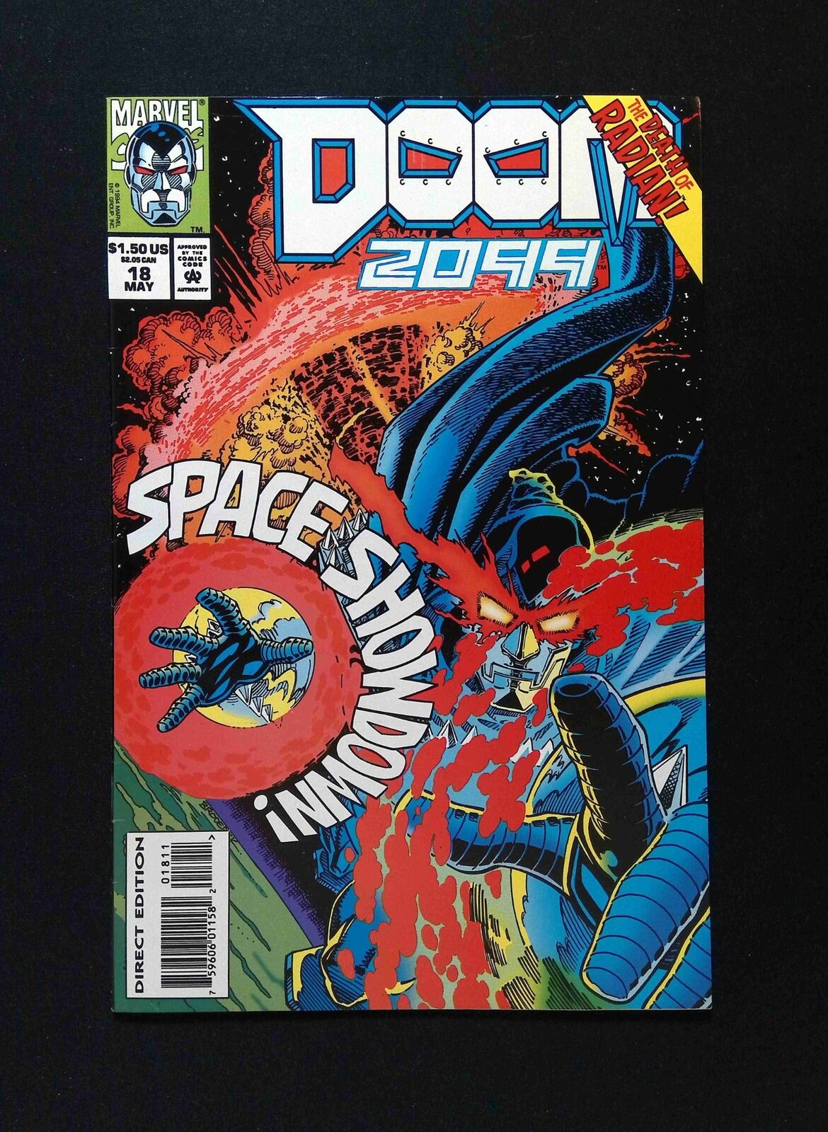 Doom 2099 #18  Marvel Comics 1994 VF+