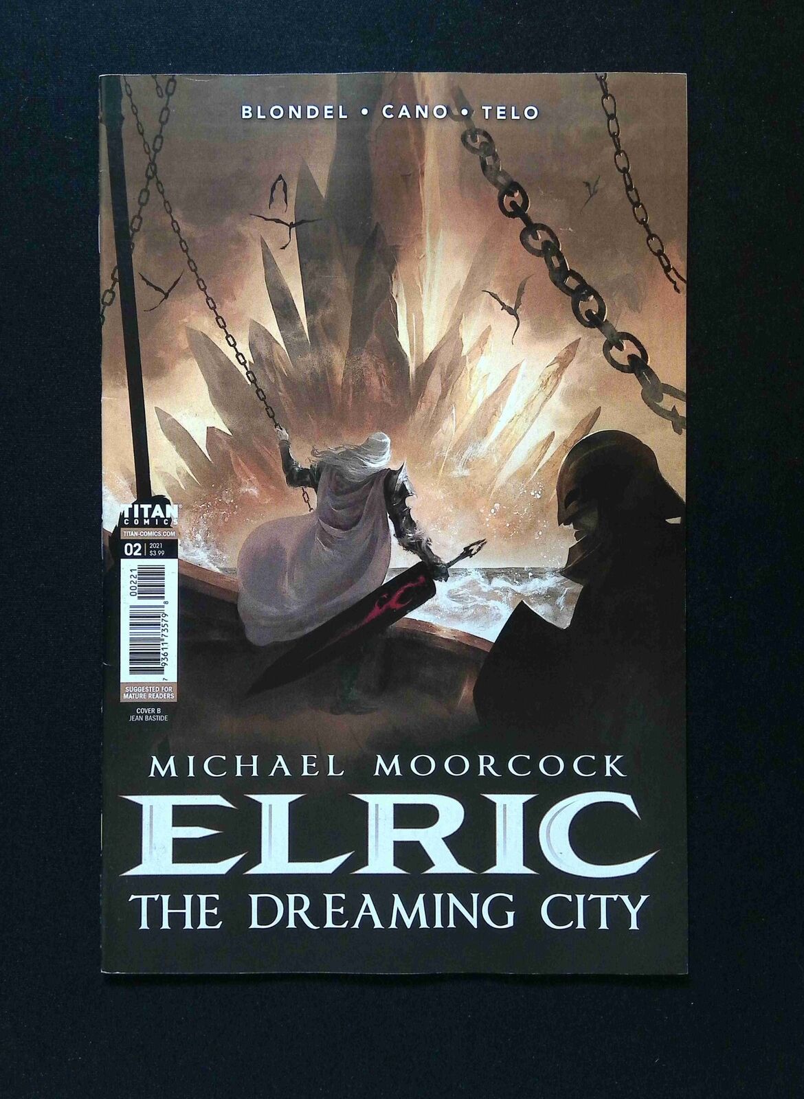 Elric Dreaming City #2B  Titan Comics 2021 VF  Bastide Variant