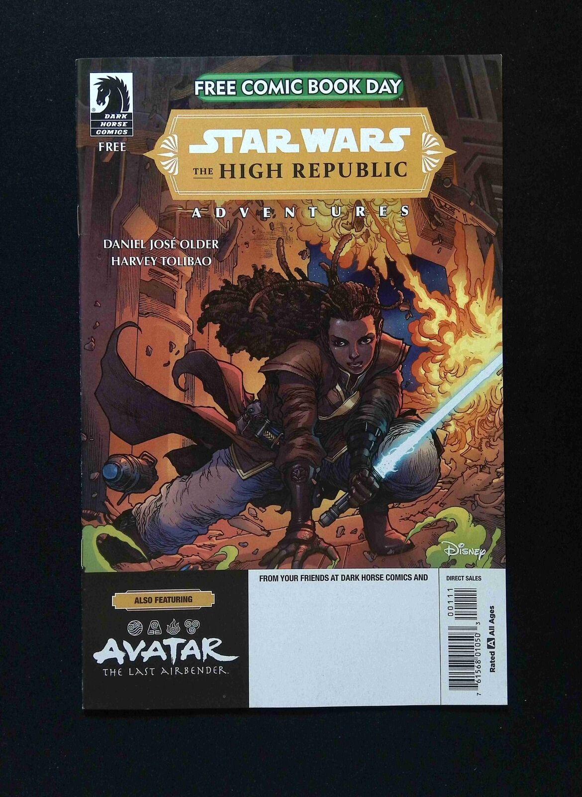 Star Wars the High Republic Adventures and Avatar the Last Airbender #0 FCBD