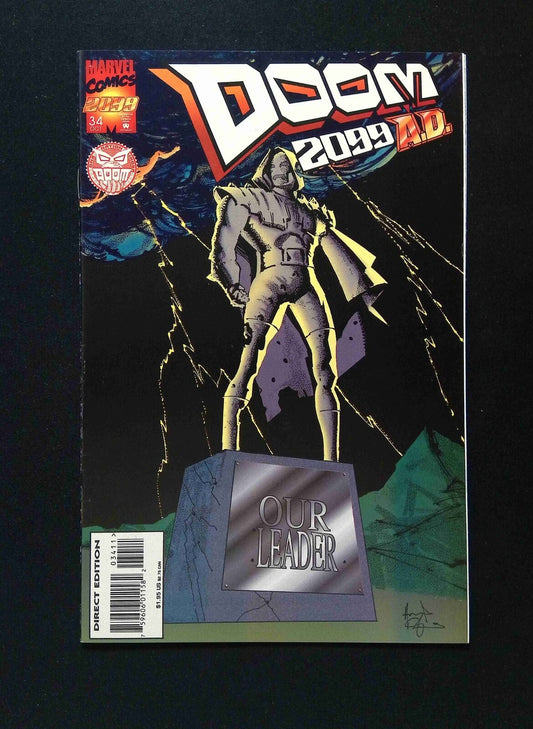 Doom 2099 #34  Marvel Comics 1995 VF+