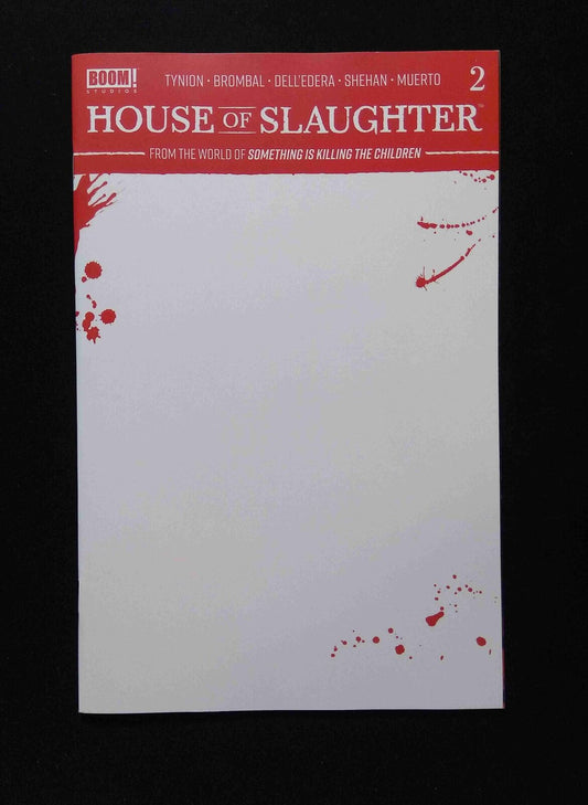 House of Slaughter #2C  BOOM STUDIOS Comics 2021 NM+  VARIANT COVER