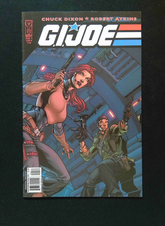 GI Joe  #4B  IDW Comics 2009 VF+  ATKINS VARIANT