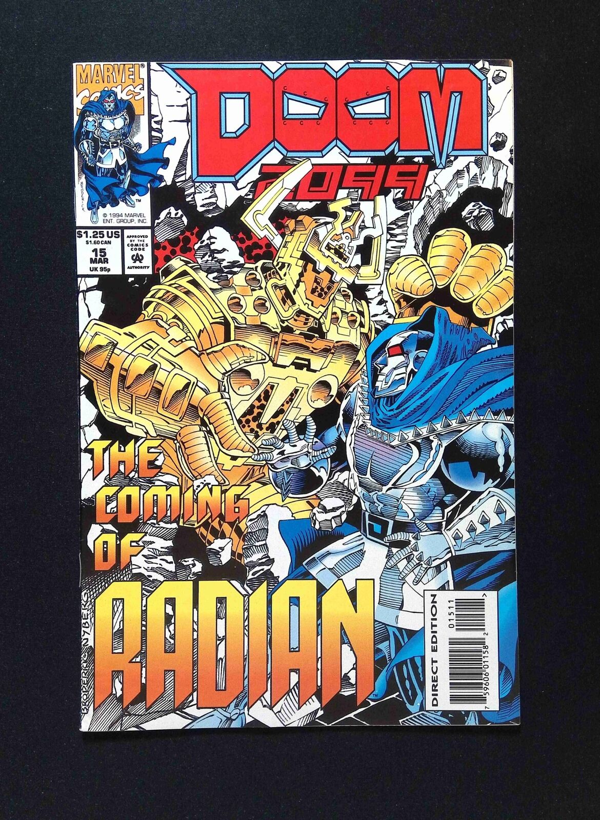 Doom 2099 #15  Marvel Comics 1994 VF+