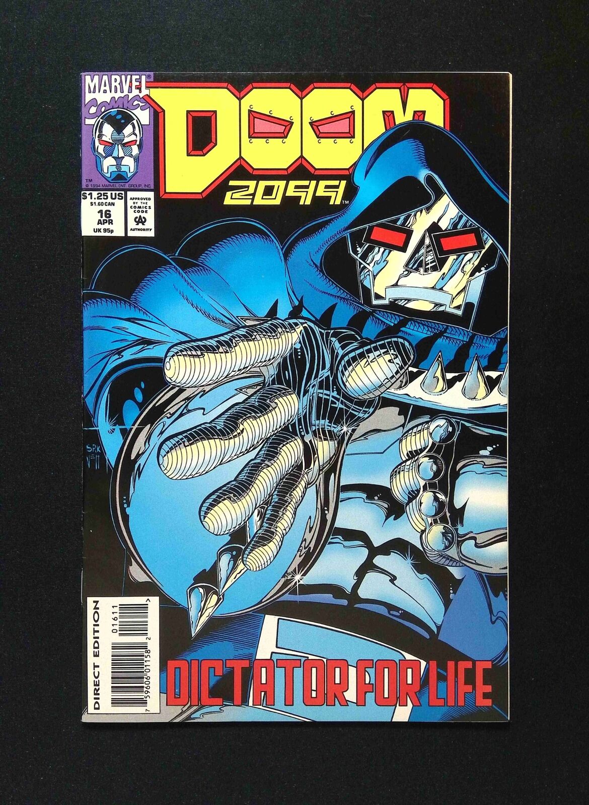 Doom 2099 #16  Marvel Comics 1994 VF+