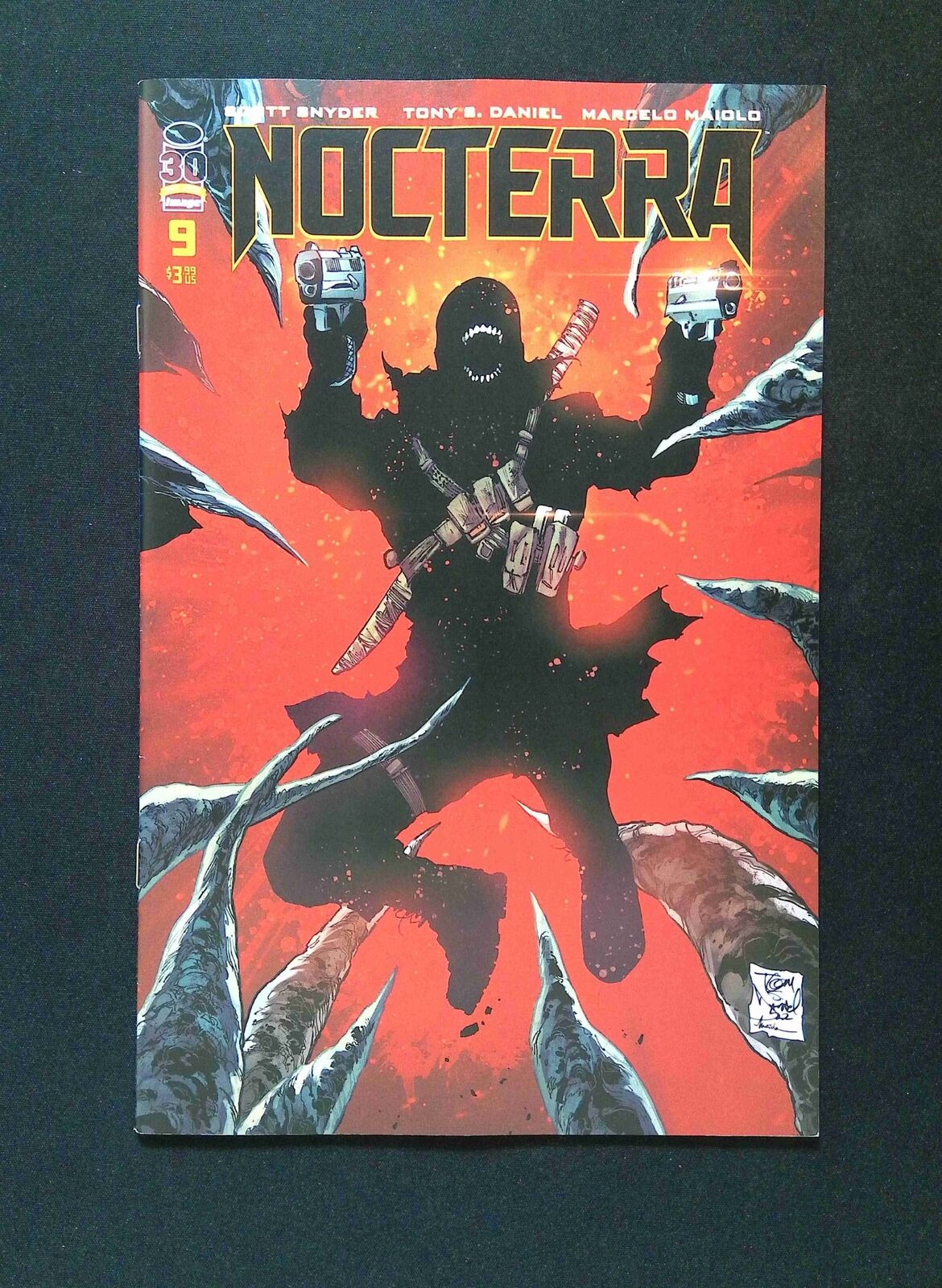 Nocterra #9C  Image Comics 2022 VF+  Tony S. Variant