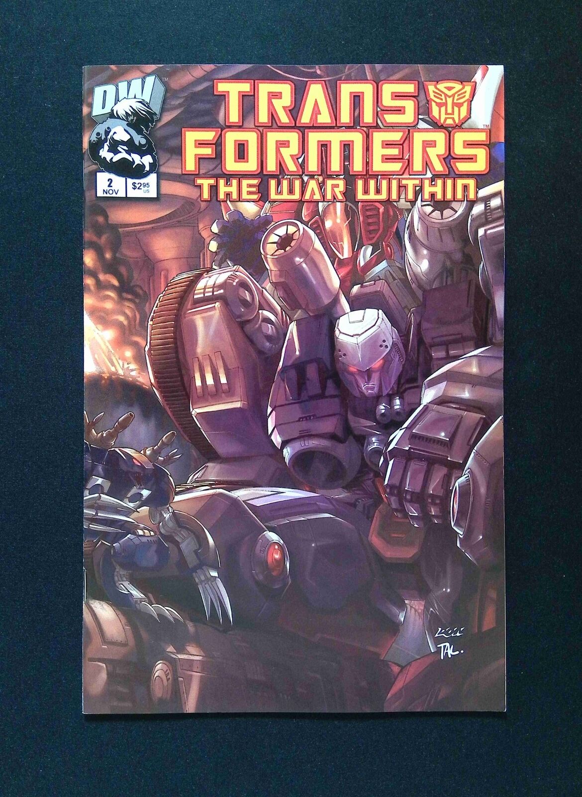 Transformers The War Within #2  Dreamwave Comics 2002 VF+