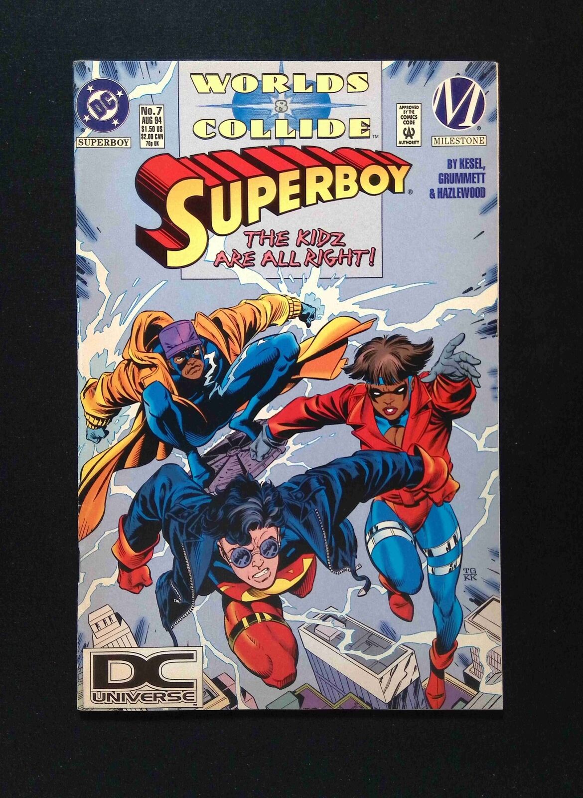 Superboy #7 (3RD SERIES) DC Comics 1994 VF  DCU