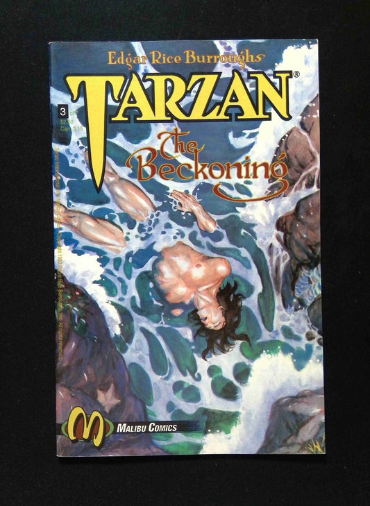 Tarzan  The  Beckoning #3  MALIBU Comics 1993 VF+