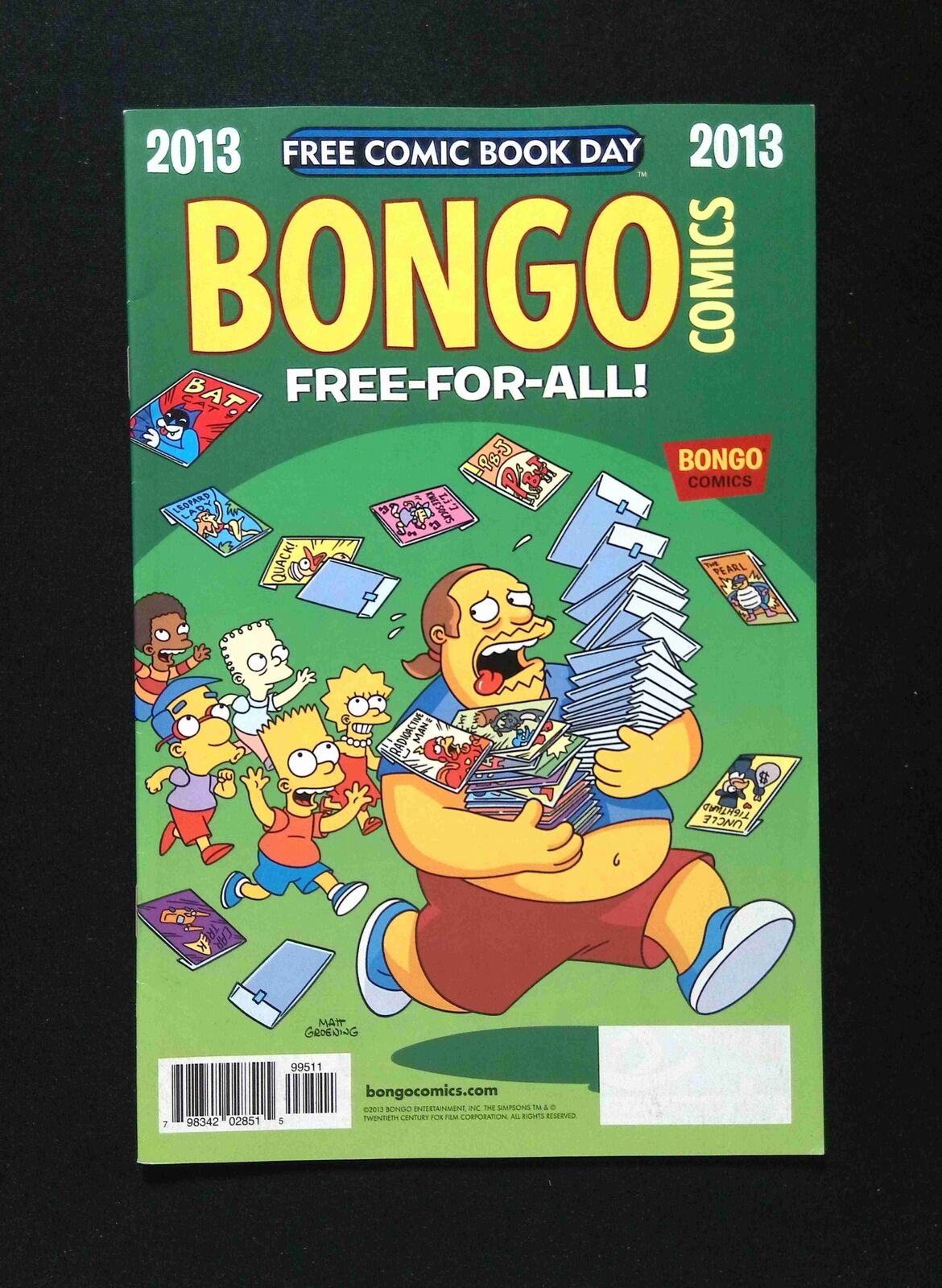 Bongo  Comics Free-For-All FCBD #2013  BONGO Comics 2013 VF+