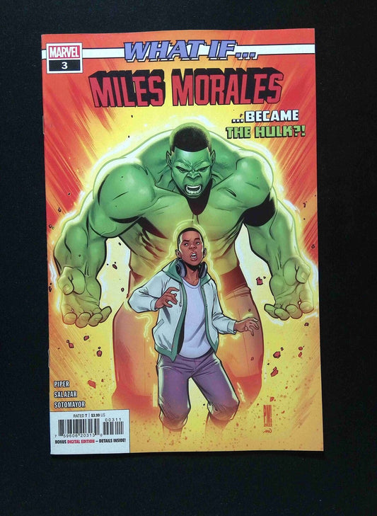 What If Miles Morales #3  MARVEL Comics 2022 VF/NM