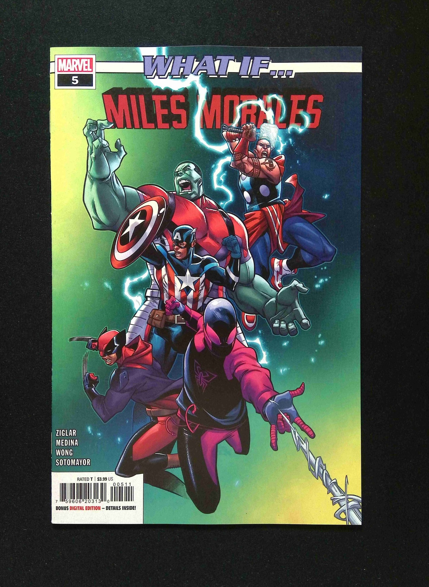 What If Miles Morales #5  MARVEL Comics 2022 VF+