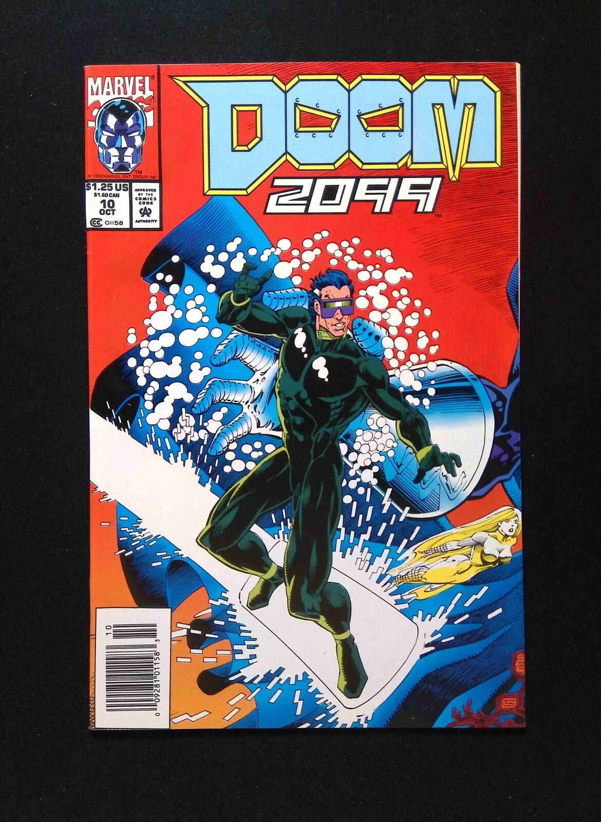 Doom 2099 #10  MARVEL Comics 1993 VF/NM NEWSSTAND