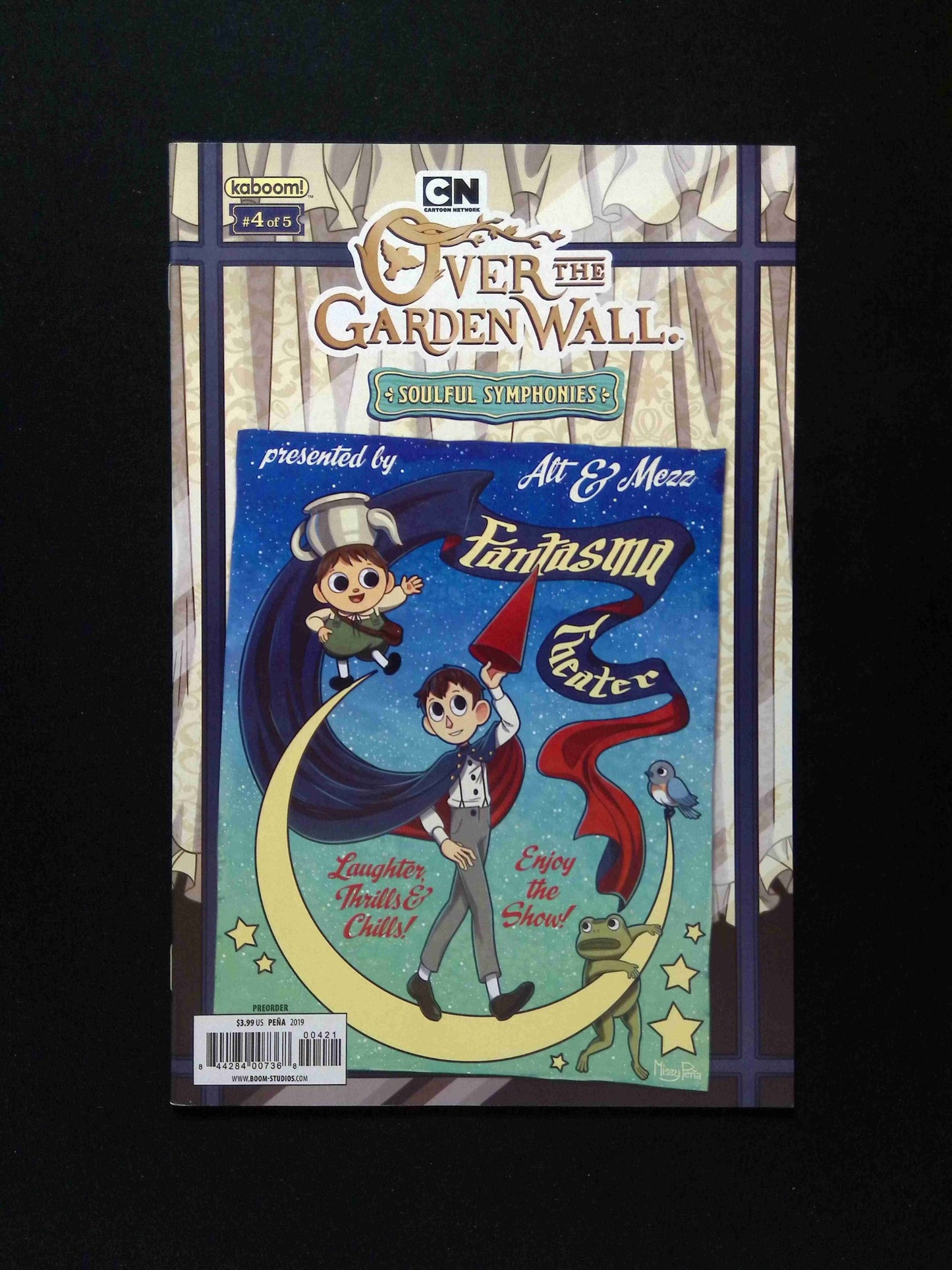 Over  the Garden  Wall Soulful Symphonies #4B  BOOM Comics 2019 NM  Pena Variant