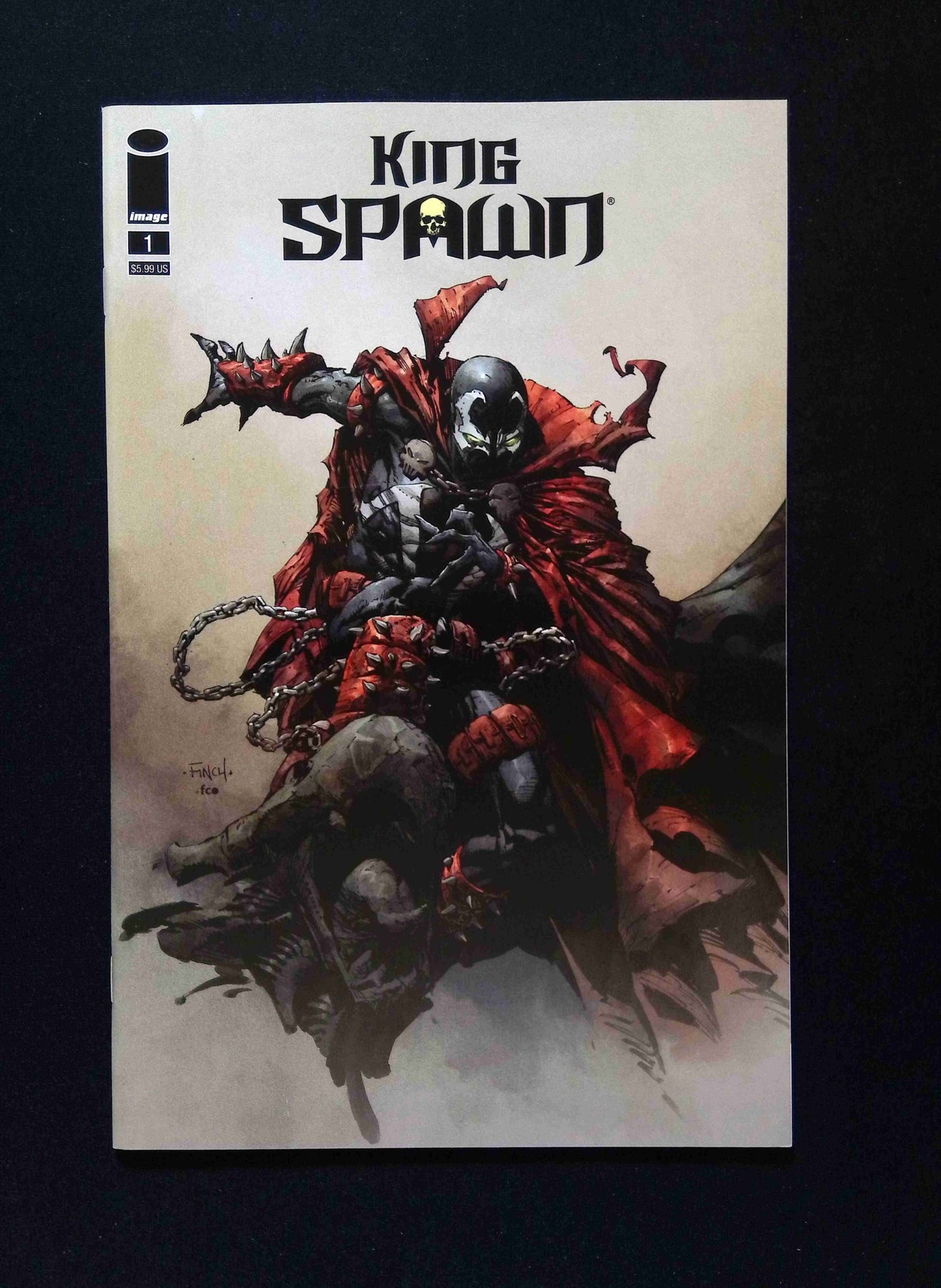 King Spawn #1C  IMAGE Comics 2021 NM  Finch Variant