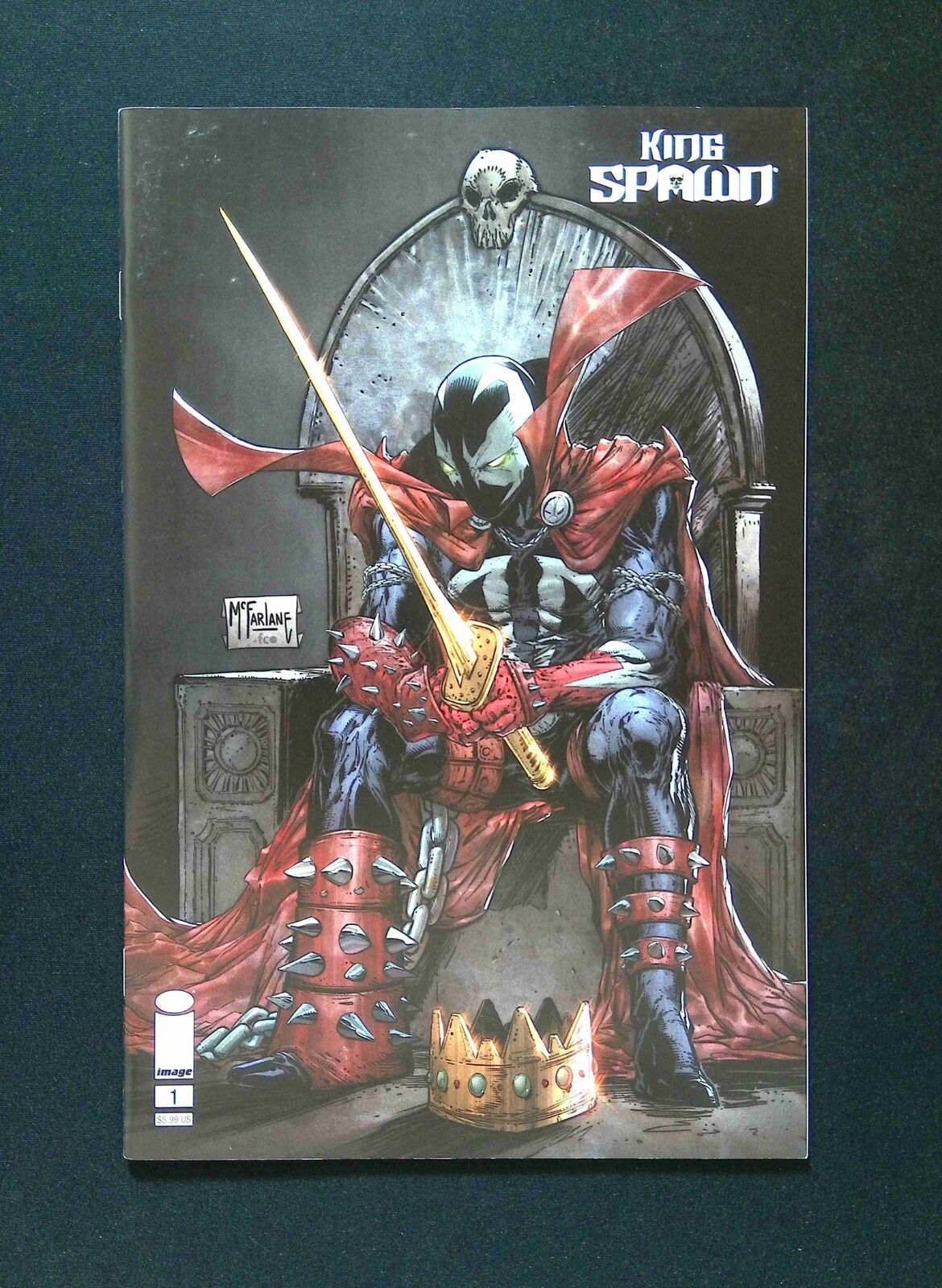 King Spawn #1B  IMAGE Comics 2021 NM  McFarlane Variant