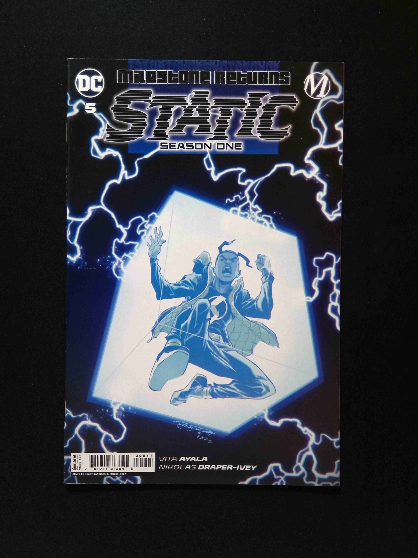 Static   Season One #5  DC Comics 2022 NM-