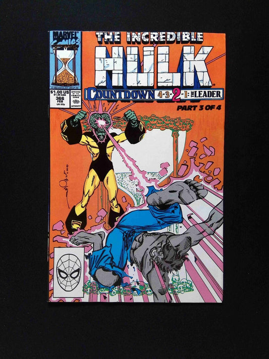 Incredible Hulk #366  MARVEL Comics 1990 FN/VF