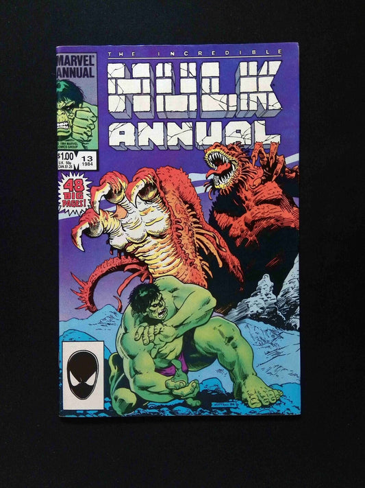 Incredible Hulk Annual #13  MARVEL Comics 1984 VF+