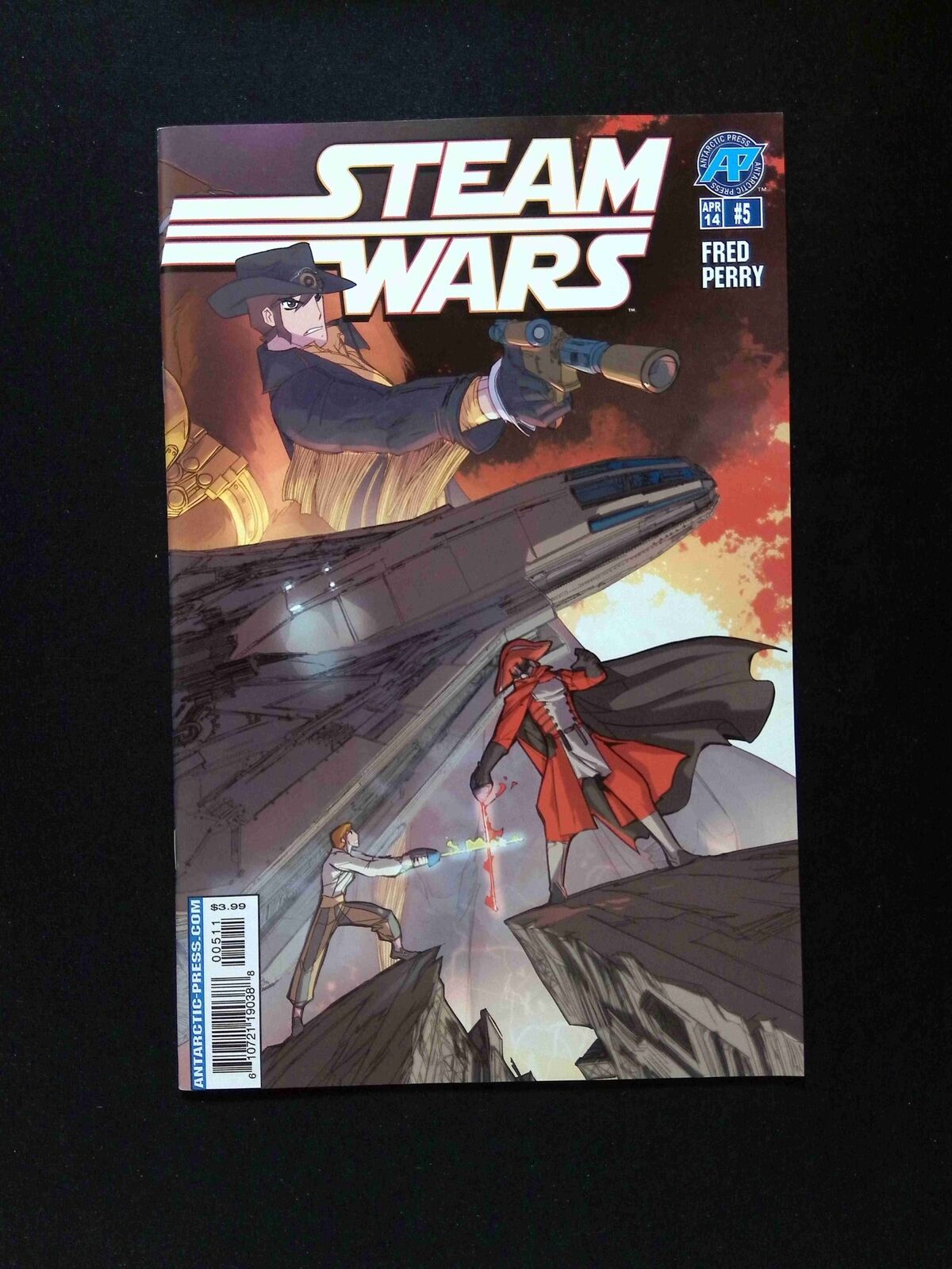 Steam Wars #5  ANTARTIC PRESS Comics 2014 NM-