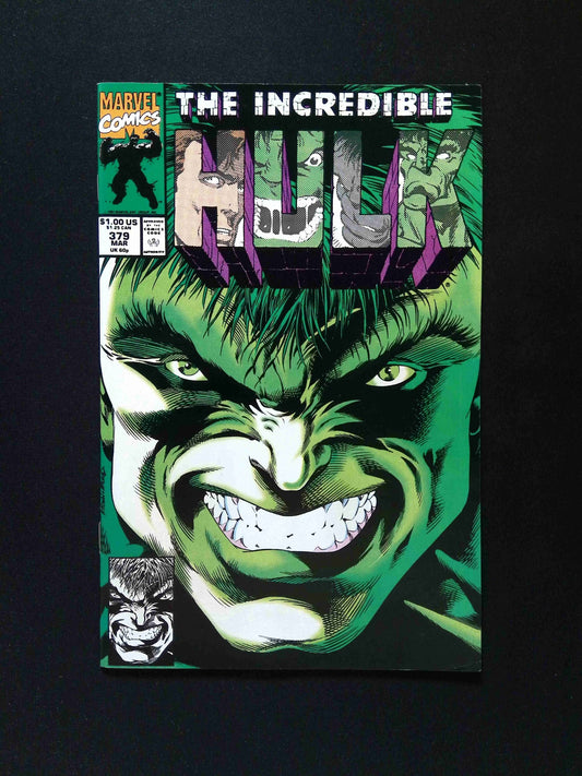Incredible Hulk #379  MARVEL Comics 1991 VF