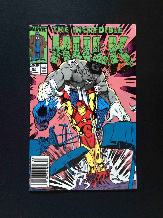 Incredible Hulk #361  MARVEL Comics 1989 VF+ NEWSSTAND