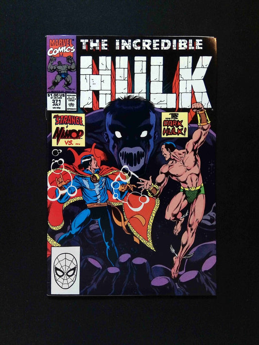 Incredible Hulk #371  MARVEL Comics 1990 VF+