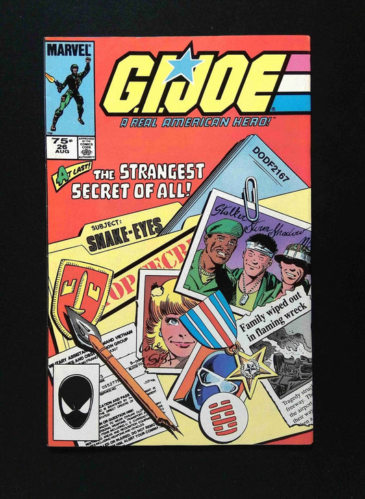 GI Joe #26  MARVEL Comics 1984 VF