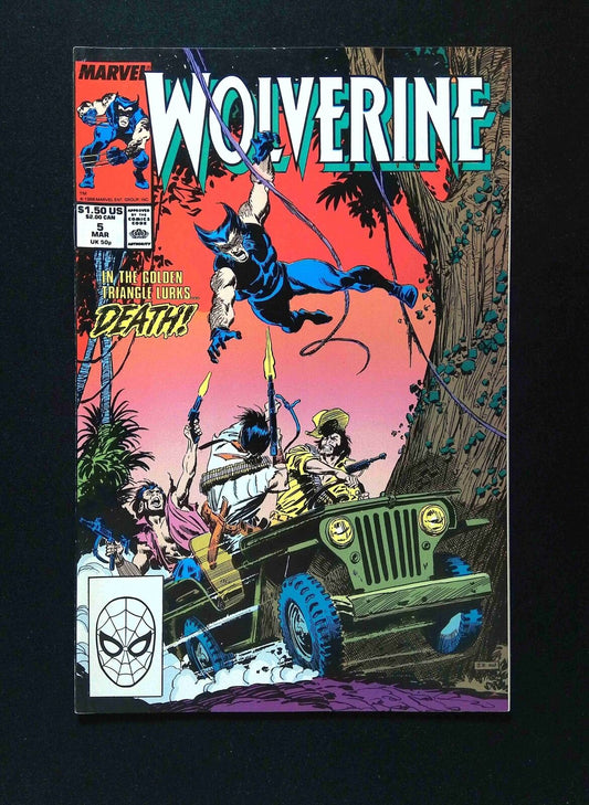 Wolverine  #5  MARVEL Comics 1989 VF
