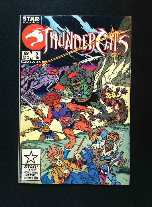 Thundercats #2  MARVEL/STAR COMICS Comics 1986 VF+