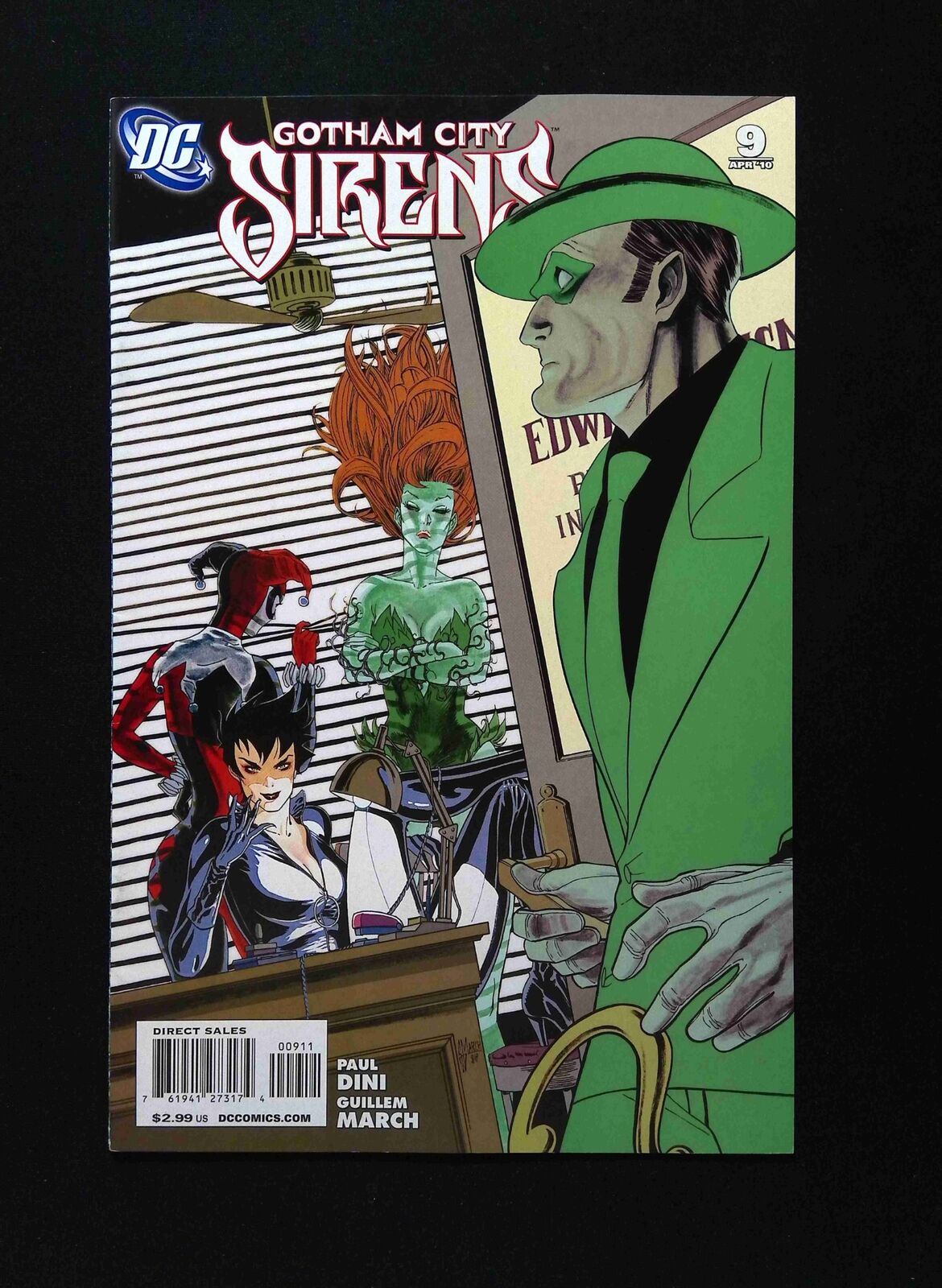 Gotham City Sirens #9  DC Comics 2010 VF/NM