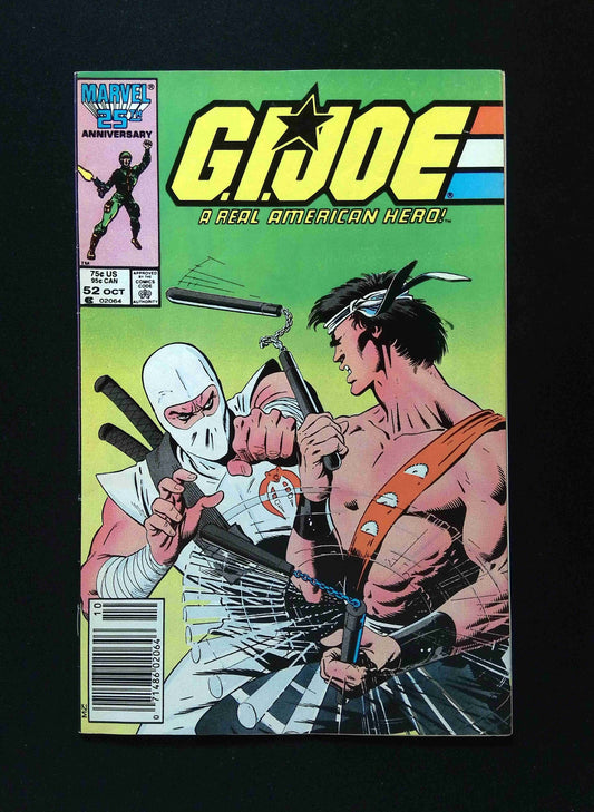 GI Joe #52  MARVEL Comics 1986 FN NEWSSTAND