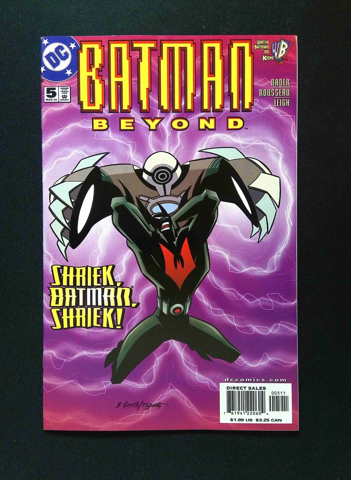 Batman Beyond #5 (2ND SERIES) DC Comics 2000 VF+