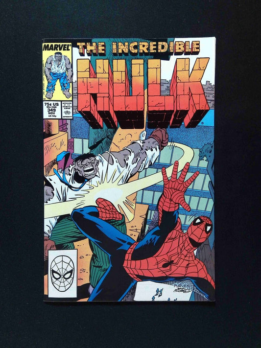 Incredible Hulk #349  MARVEL Comics 1988 VF+