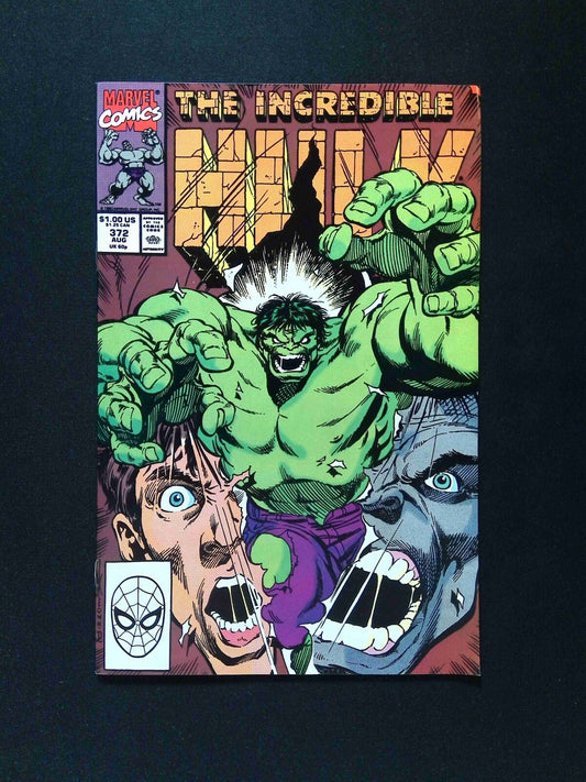 Incredible Hulk #372  MARVEL Comics 1990 VF/NM