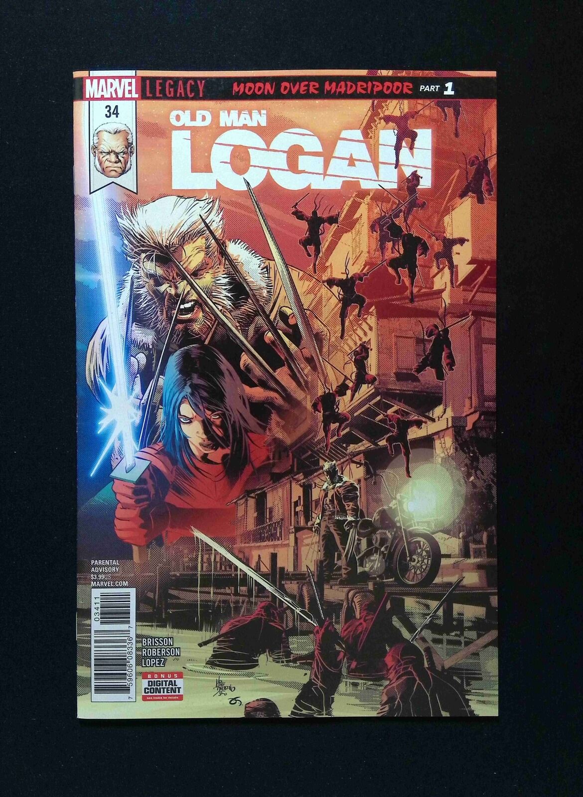 Old Man Logan #34  MARVEL Comics 2018 NM-