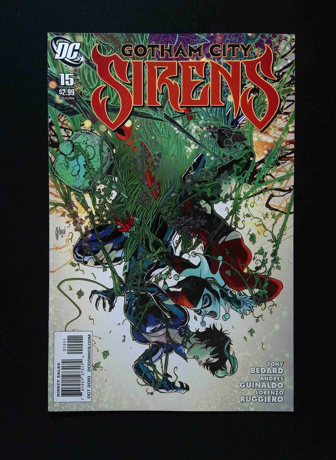 Gotham City Sirens #15  DC Comics 2010 VF+