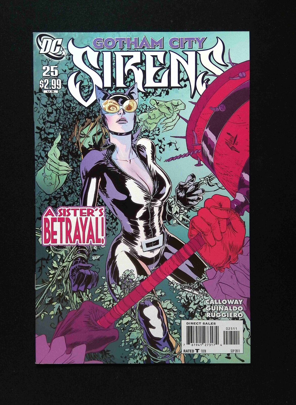 Gotham City Sirens #25  DC Comics 2011 VF/NM