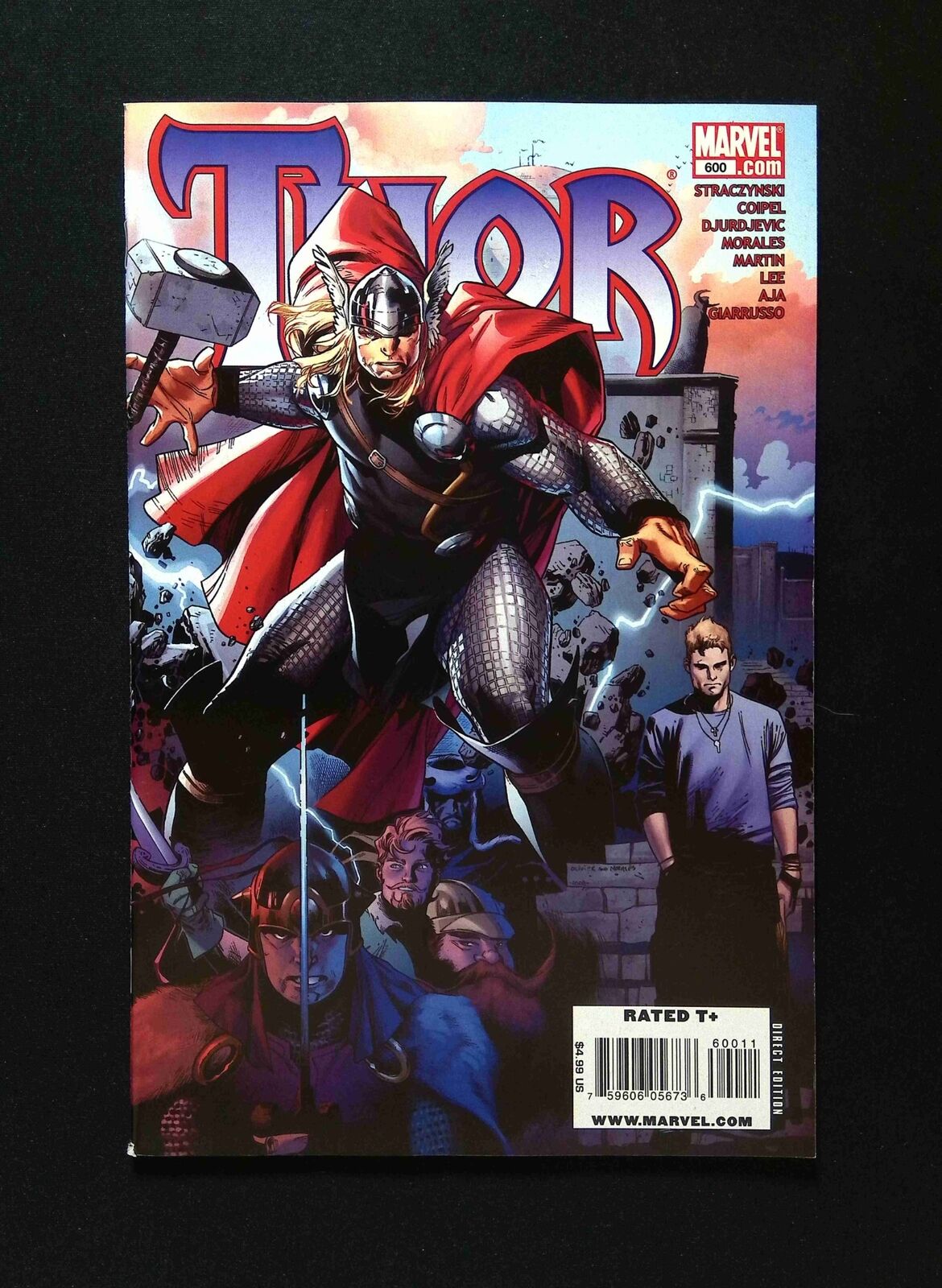 Thor #600 (3RD SERIES) MARVEL Comics 2009 VF+